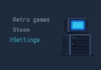 system launcher project mockup